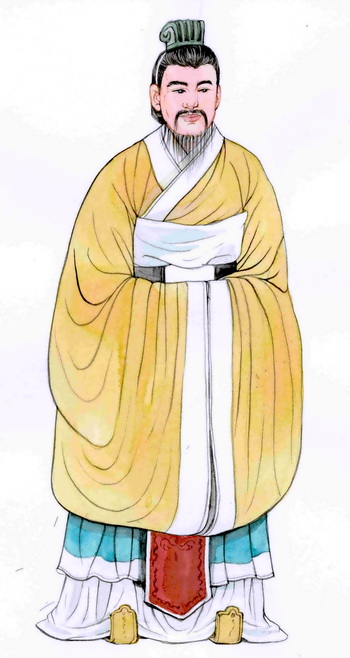 Сяо Хэ, премьер-министр в династии Хань. Иллюстрация: Блу Сяо/Великая Эпоха (The Epoch Times)