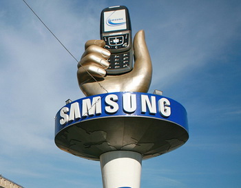 Логотип корпорации Samsung. Фото РИА Новости
