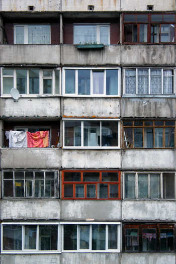Вид из окна для многих россиян. Фото с сайта liveinternet.ru     