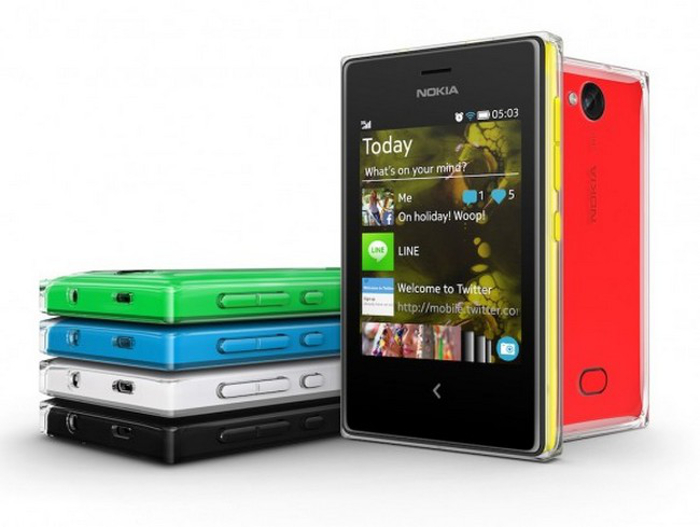 Бюджетный WindowsPhone 8 — Asha 503. Фото: Nokia.com