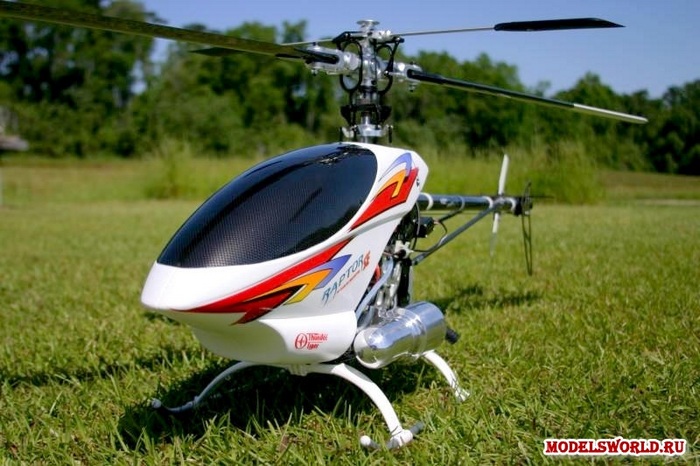 Радиоуправляемый вертолёт от компании Thunder Tiger. Фото с сайта www.modelsworld.ru