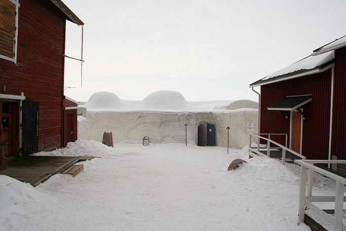 Снежный замок в маленьком городке Кеми на берегу Ботнического залива — эксклюзивная достопримечательность Финляндии. Фото: flickr.com/Iain Cuthbertson