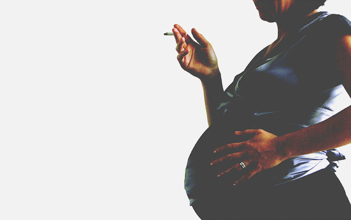 Курение беременных  на 65% увеличивает риск рождения ребёнка с бронхиальной астмой