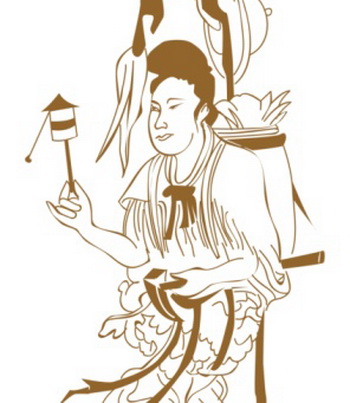 Шень Нун (Божественный Земледелец) - легендарный император, которому приписывают обучение китайцев земледелию. Фото: Dorling Kindersley/Getty Images News