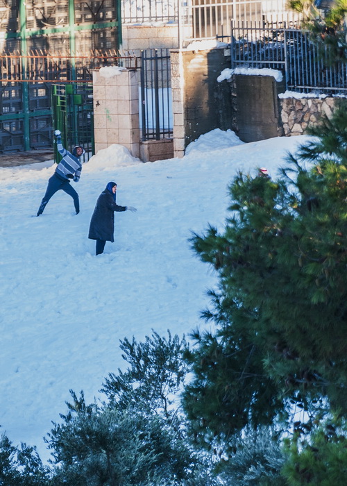 Послеполуденная благодать. Снег в Иерусалиме