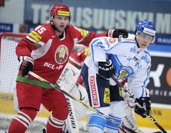 Сборная Финляндии по хоккею выиграла у белорусов по буллитам