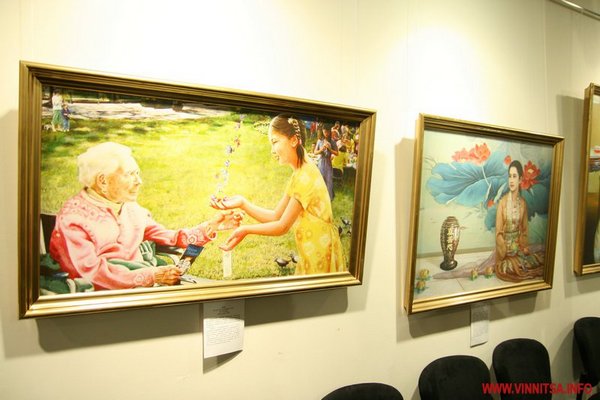 Международная художественная выставка «Истина Доброта Терпение» проходит в Виннице. Фото с сайта vinnitsa.info