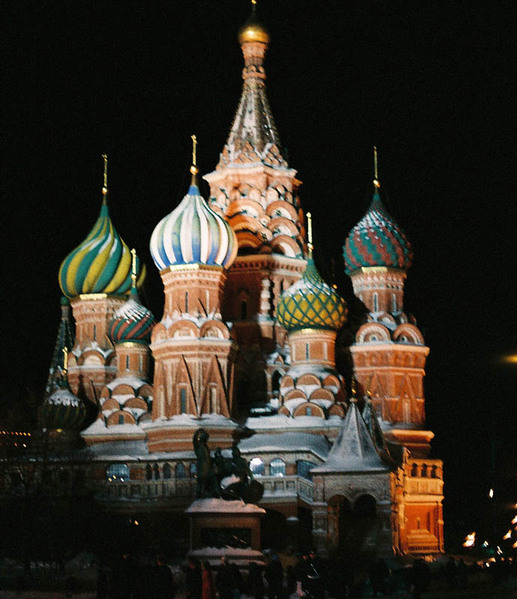 Красная площадь в Москве - зимняя сказка глазами немецкого туриста