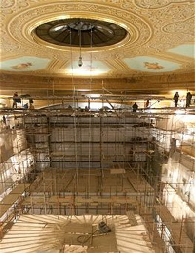 Реставрация Большого театра завершается