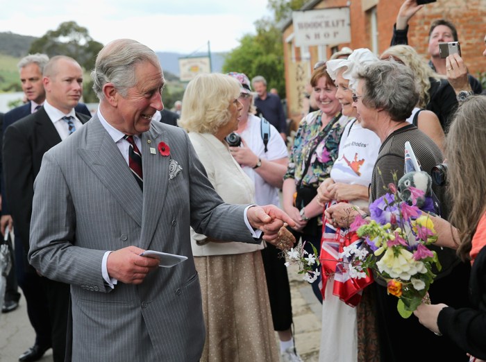 В Австралии принц Чарльз и Камилла посетили Хобарт