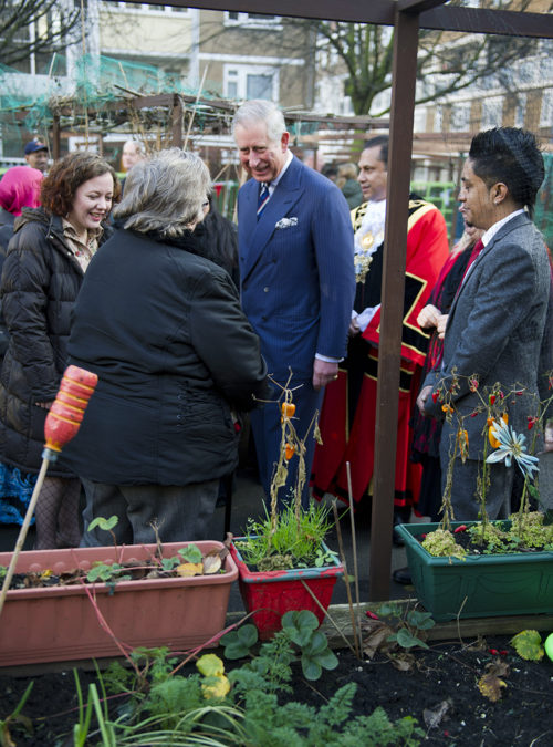 Принц Чарльз и Камилла посетили садоводческое общество Hollybush Estate