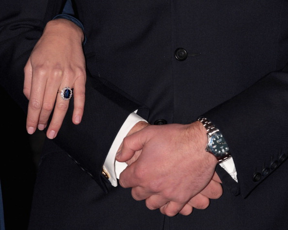 Кейт Миддлтон получила в подарок от  принца Уильяма кольцо его матери – принцессы Дианы