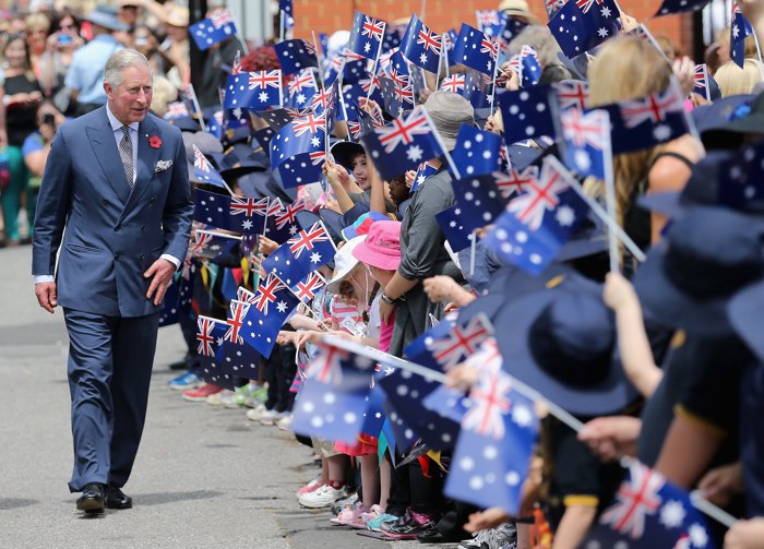 Принц Чарльз и Камилла в Австралии посетили школу и  Дом правительства