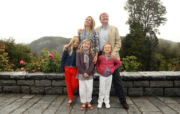 Королевская семья Нидерландов встречает Рождество в Аргентине