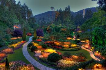 Лучшие сады мира. Бутчарт, Ванкувер, Канада. Фото: tomatoz.ru 