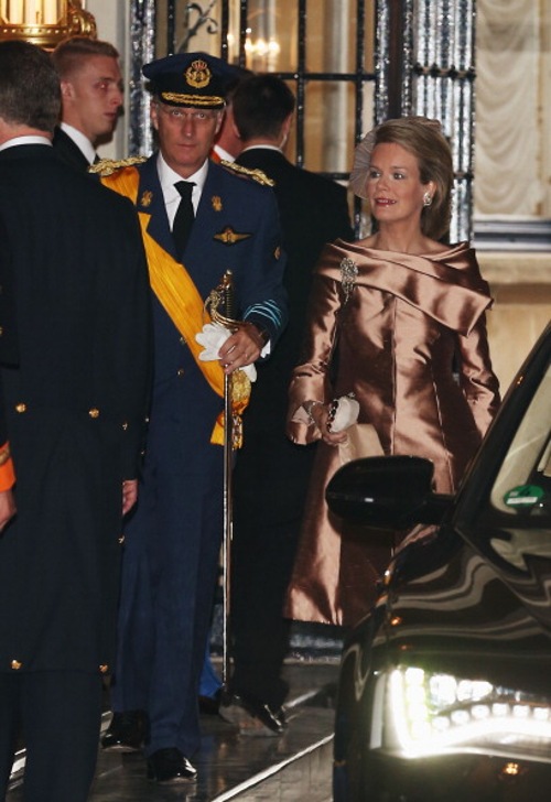 Королевская свадьба в Люксембурге завершилась  праздничным концертом и салютом