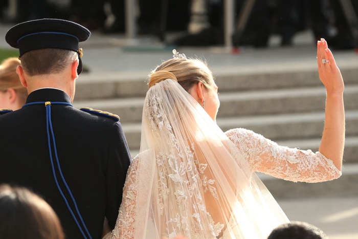 Венчание принца Гийома и графини Стефани де Ланнуа