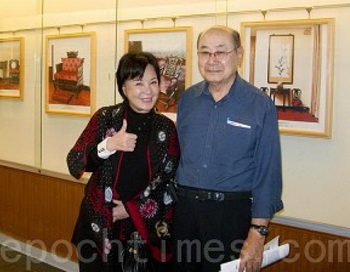 Заслуженная актриса и продюсер телесериала г-жа Го Мэйчу и её муж, г-н Чэнь Чунлин. Фото с сайтаtheepochtimes.com   