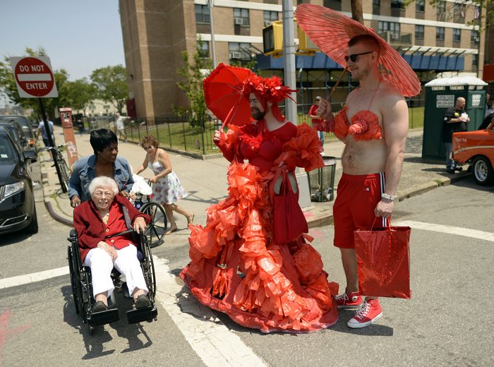 Карнавал-парад «Мермейд» состоялся в Бруклине