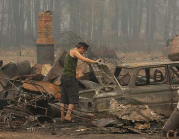 Пожары в России: очевидцы, последствия, судьба погорельцев