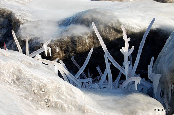 Канада. Ледяные зарисовки с берегов Онтарио. Фотообзор