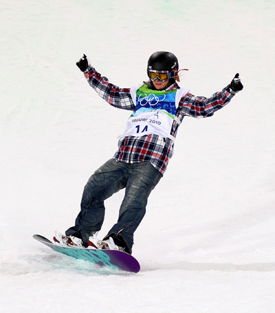 Олимпиада в Ванкувере. Сноубординг.Hannah Teter, США. Фото:Streeter Lecka/Getty Images Sport 