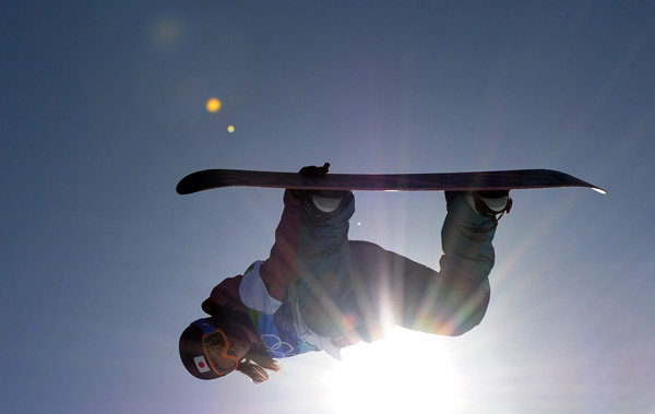Олимпиада в Ванкувере. Сноубординг.Shiho Nakashima, Япония.  Фото:MARTIN BUREAU/Getty Images Sport 