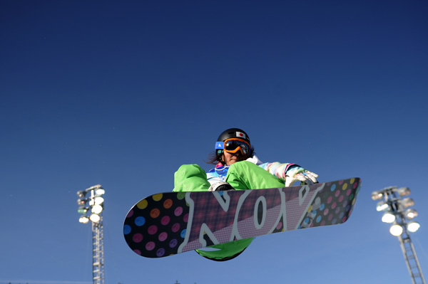 Олимпиада в Ванкувере. Сноубординг.Soko Yamaoka, Япония.  Фото:MARTIN BUREAU/Getty Images Sport 