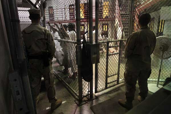 Гуантанамо (Куба). Тюрьма продолжает быть действующей спустя год после заявления Обамы об её закрытии. Фото:  John Moore /Getty Images