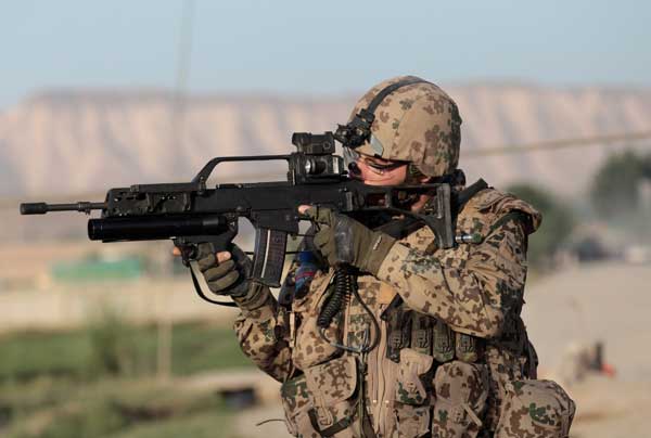 Немецкие войска в Афганистане. Фото: Miguel Villagran/Getty Images
