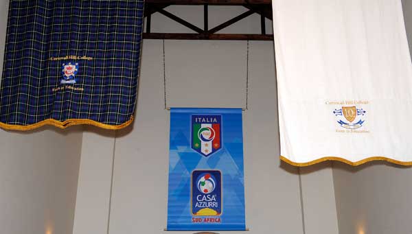 Интерьер Casa Azzurri во время Чемпионата мира ФИФА 2010 г. в Южной Африке. Фото: Giuseppe Bellini/Getty Images