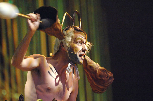 Выступление знаменитого канадского цирка Дю Солей в Кельне (Германия). Фото: Stefan Menne/Getty Images