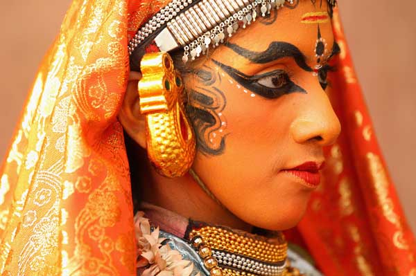 Праздничные наряды индийских женщин