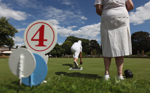 На «Салоне Приве» можно поиграть в гольф. Фото: Dan Kitwood/Getty Images