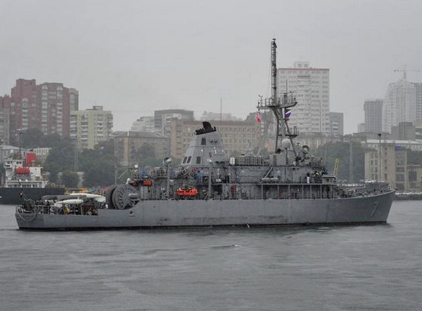 Корабли США и Японии прибыли в порт Владивостока. Фотообзор