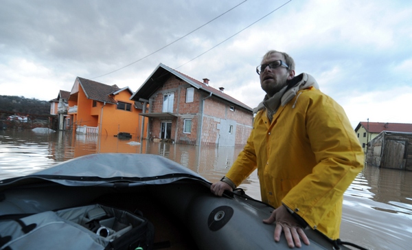 На Балканах бушует водная стихия. Фоторепортаж