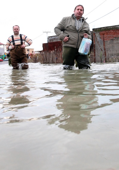 На Балканах бушует водная стихия. Фоторепортаж