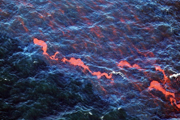 Купол для предотвращения утечки нефти в Мексиканском заливе поднят со дна, специалисты ищут новые способы. Фоторепортаж