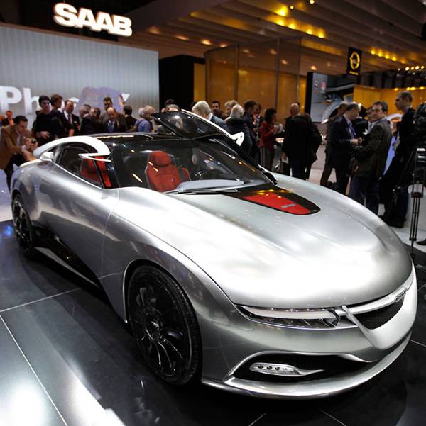 Автосалон в Женеве-2011. Новый концепт-кар Saab Phoenix. Фото: bigpicture.ru