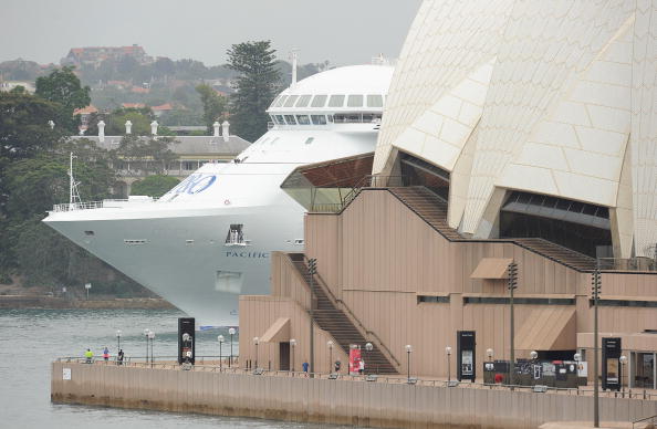 Австралийские круизные судна. Фотообзор