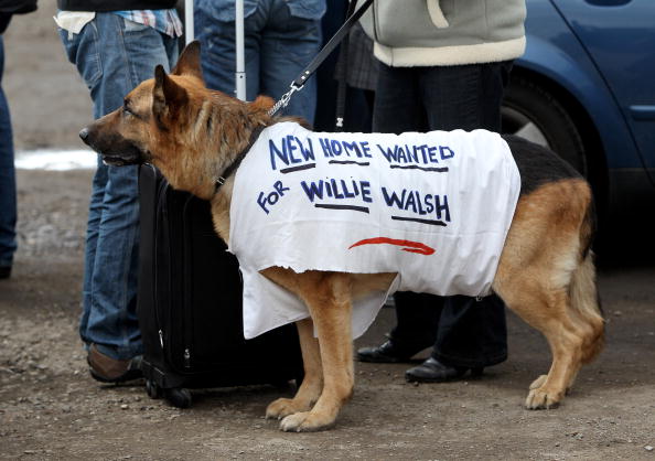 Забастовка персонала авиакомпании British Airways. Фото: Oli Scarff/Getty Images