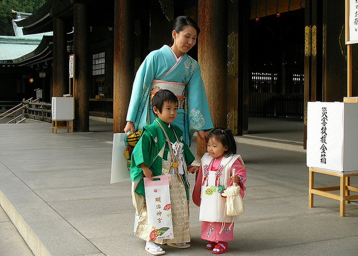 Традиции воспитания детей в Японии