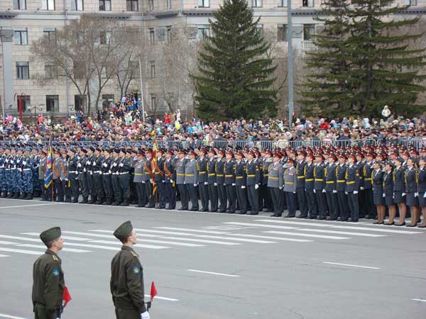 Парад 9 мая в Красноярске. Фото:Александр Куликовский 