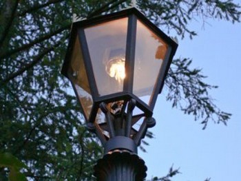В Петербурге установили газовые фонари