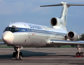 Cамолет Ту-154 - легенда советского аэрофлота, выведен  из эксплуатации