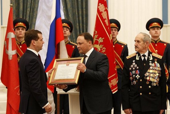 Тихвин, Тверь и Владивосток получили звания «Город воинской славы». Фото с сайта kremlin.ru