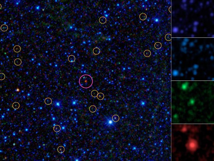 Мудрый телескоп WISE нашёл два с половиной миллиона чёрных дыр