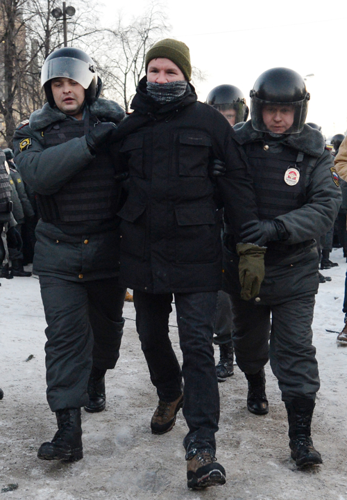 Задержанных на Лубянской площади отпускают из полиции