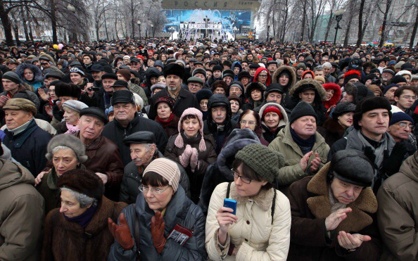 Митинг против ксенофобии прошел на Пушкинской площади в Москве
