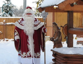 Московская усадьба Деда Мороза небезопасна, с точки зрения  пожнадзора. Фото с сайта blogs.mail.ru